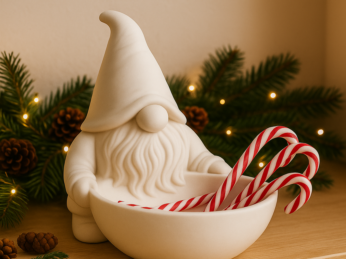Christmas Gnome Catch-All Bowl