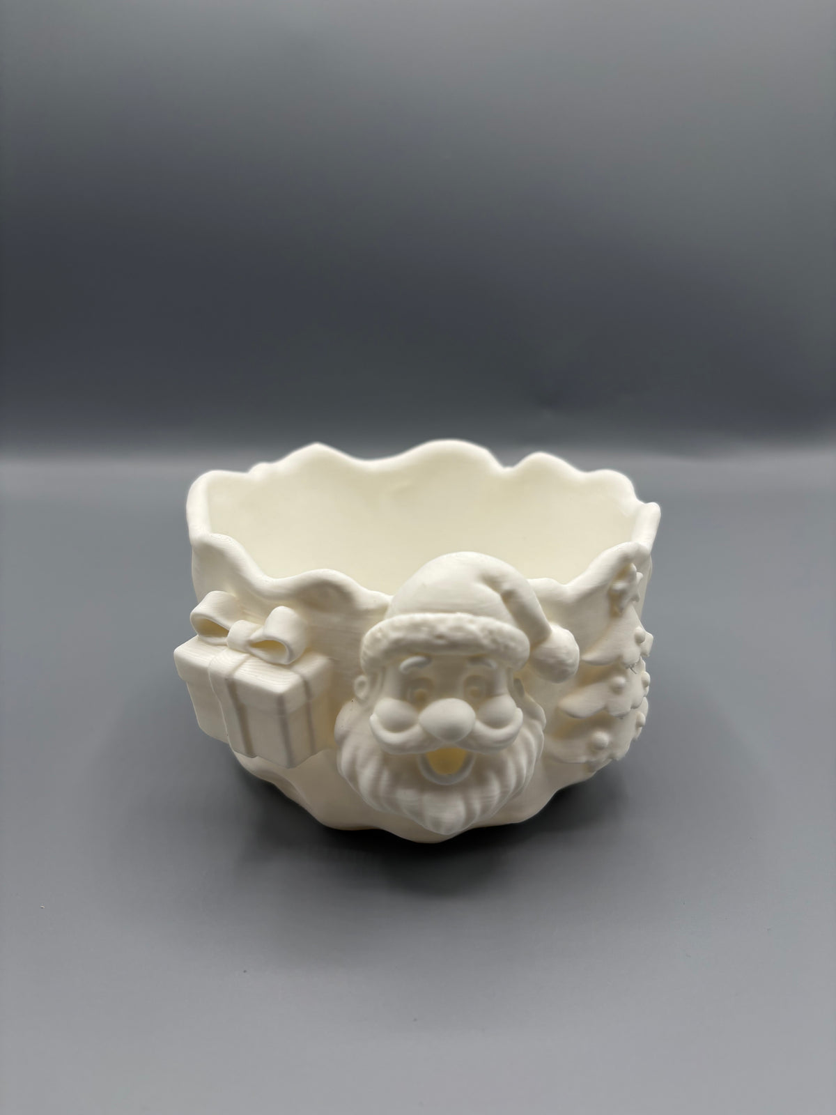 Festive Santa Candy Dish