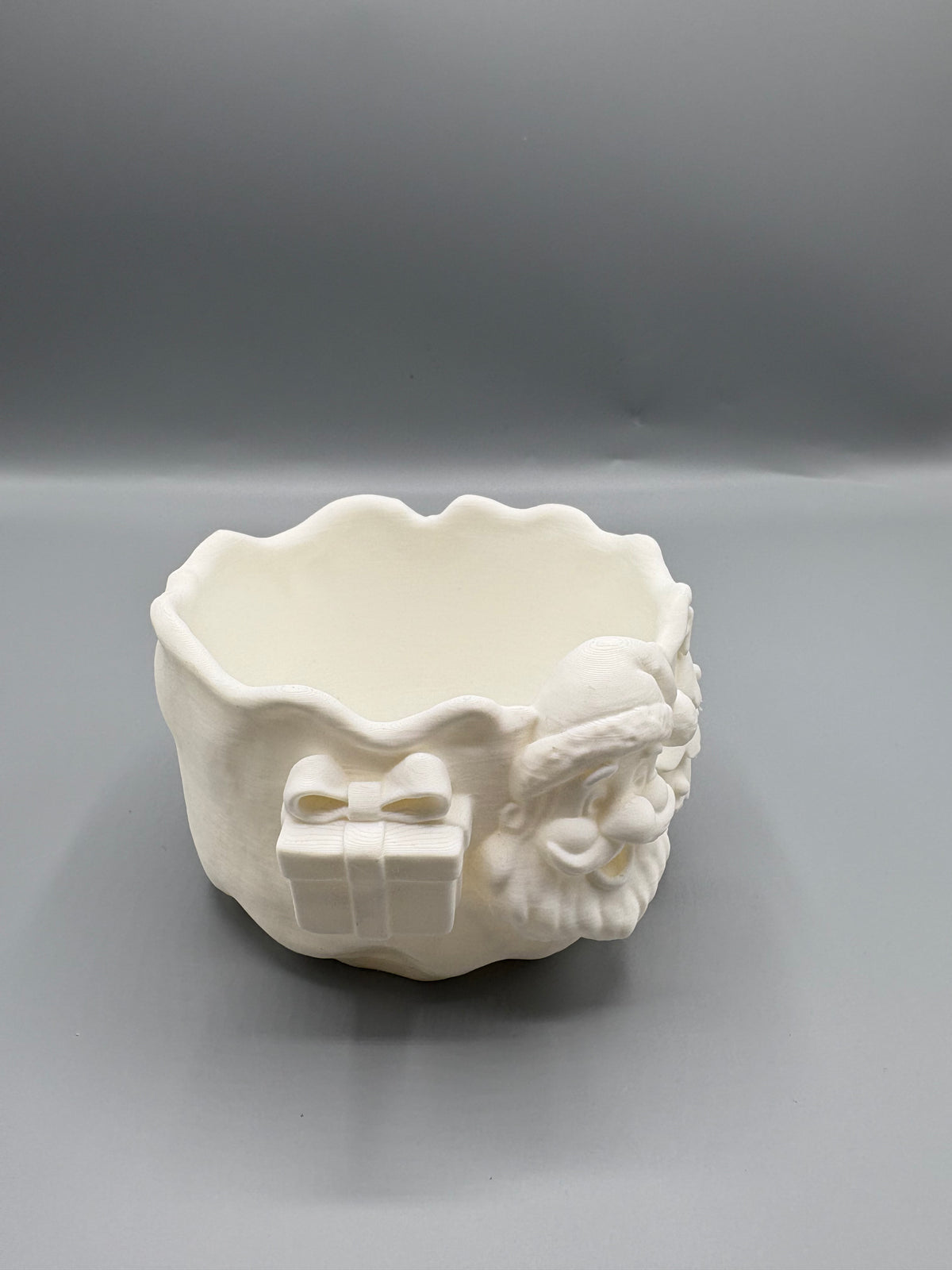 Festive Santa Candy Dish
