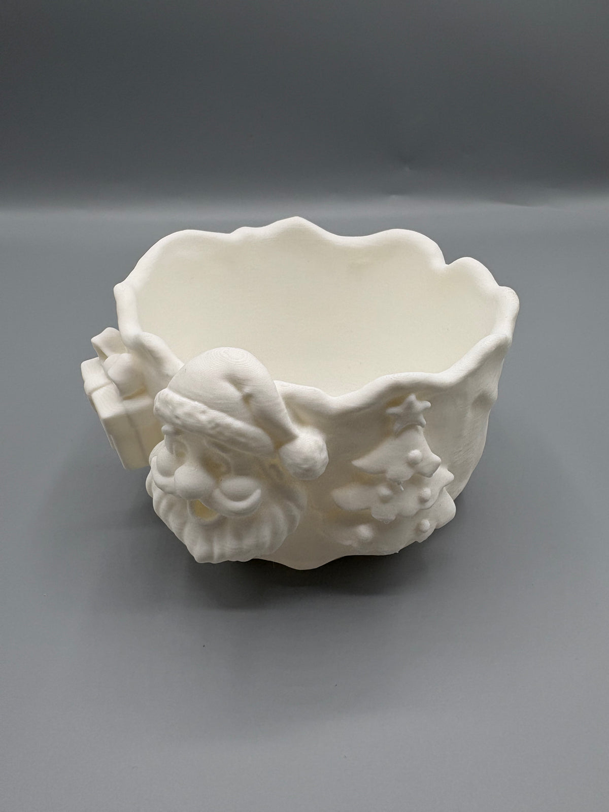 Festive Santa Candy Dish