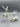 Minimalist Reindeer Pair Modern Mantle Decor