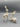 Minimalist Reindeer Pair Modern Mantle Decor