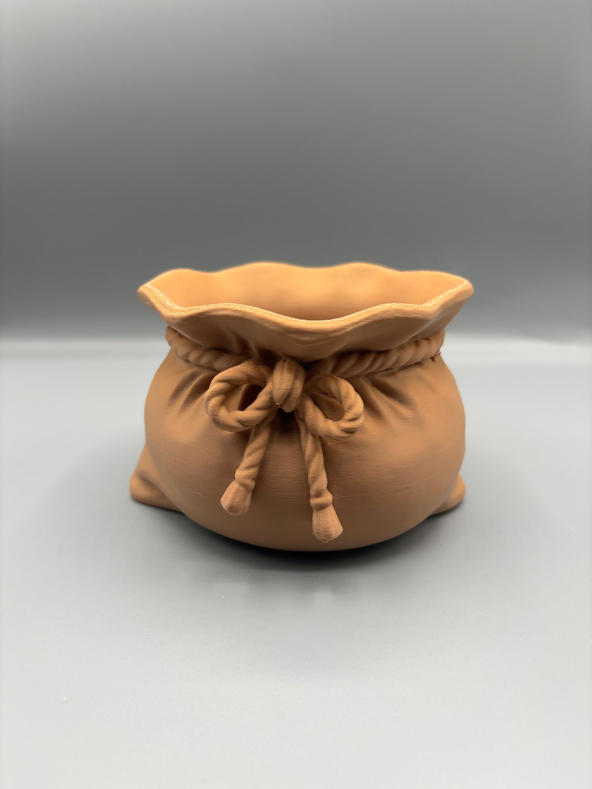 Cozy Christmas Candy Sack Holiday Catch-All Bowl