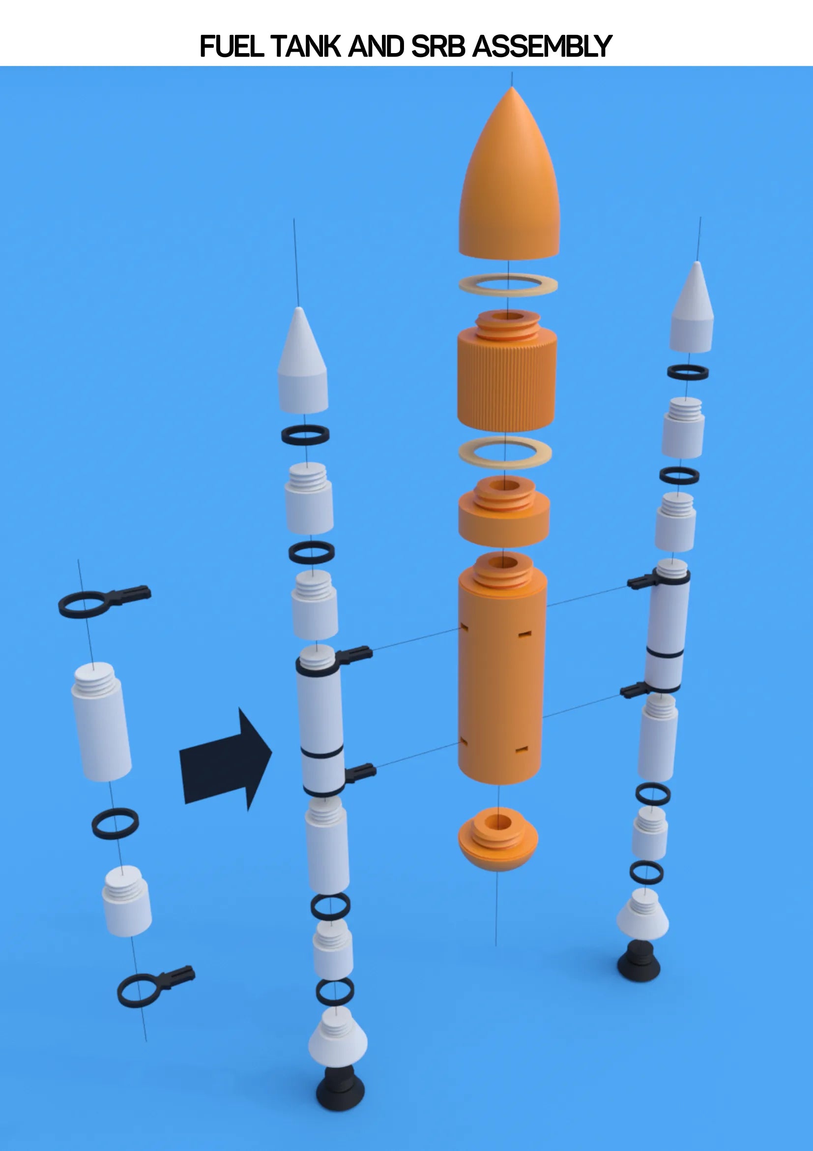 BUILD-A-ROCKET: MODULAR SPACE SHUTTLE