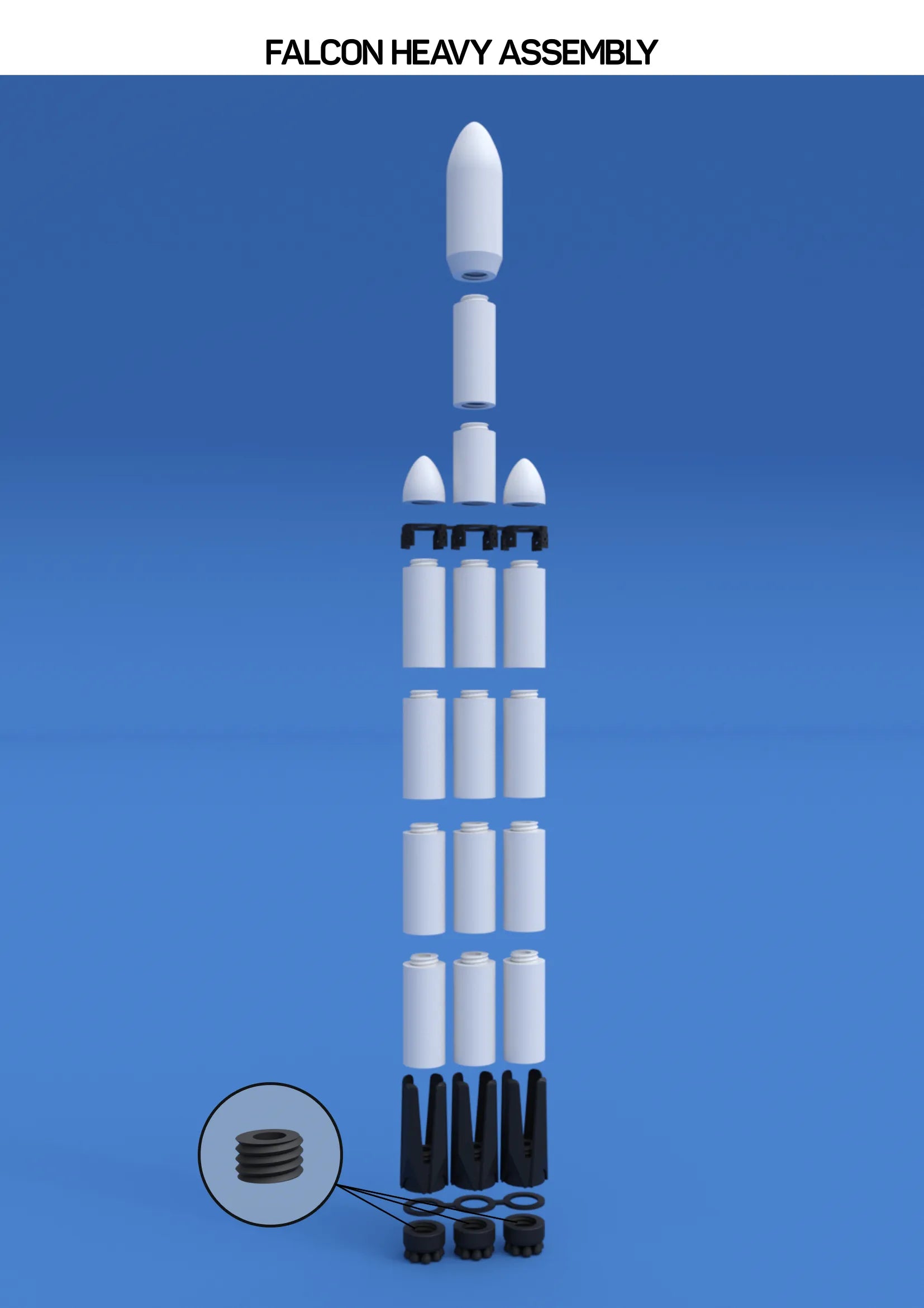 BUILD-A-ROCKET: MODULAR FALCON 9 AND HEAVY