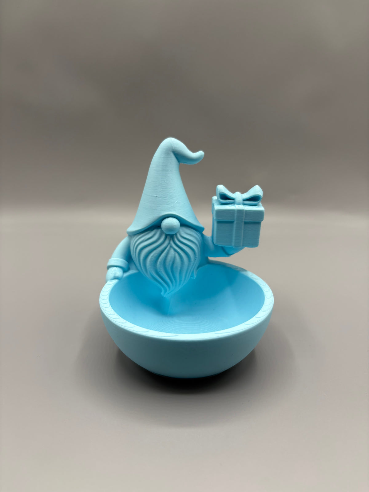 Christmas Gnome Bowl — Holiday Treat Holder