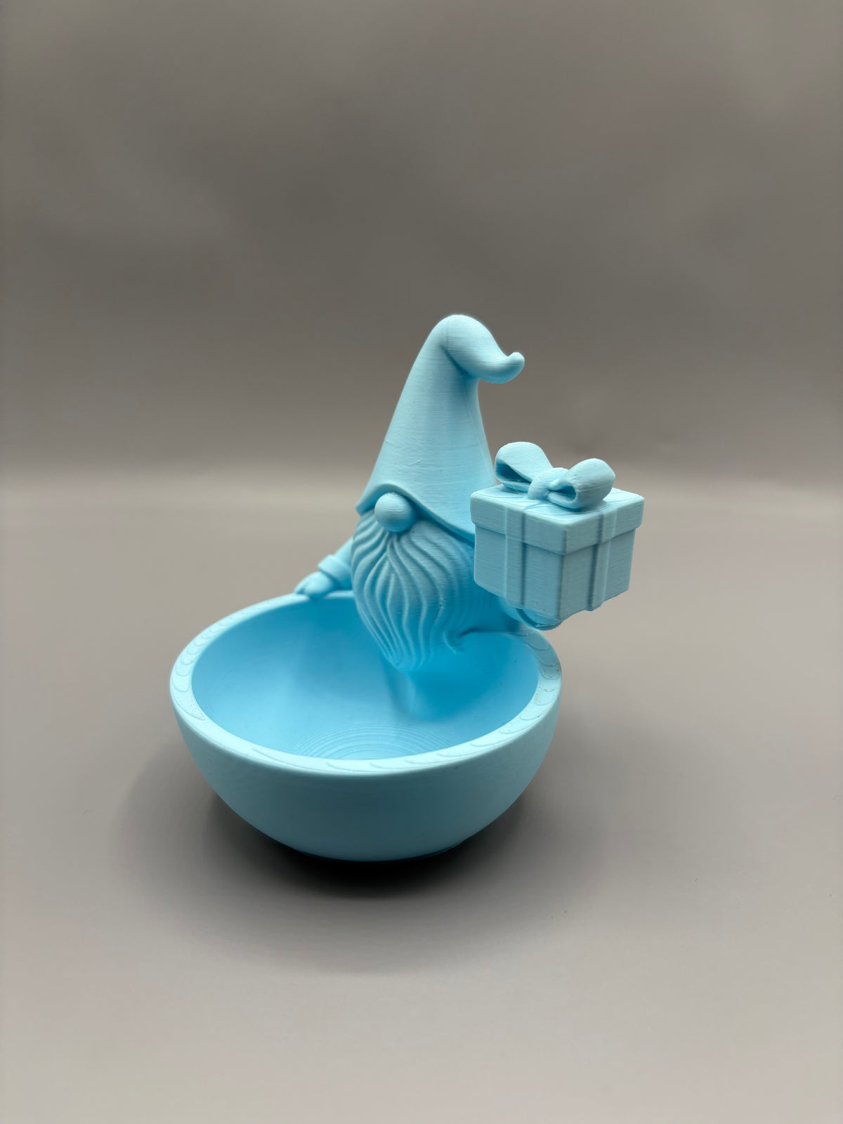 Christmas Gnome Bowl — Holiday Treat Holder