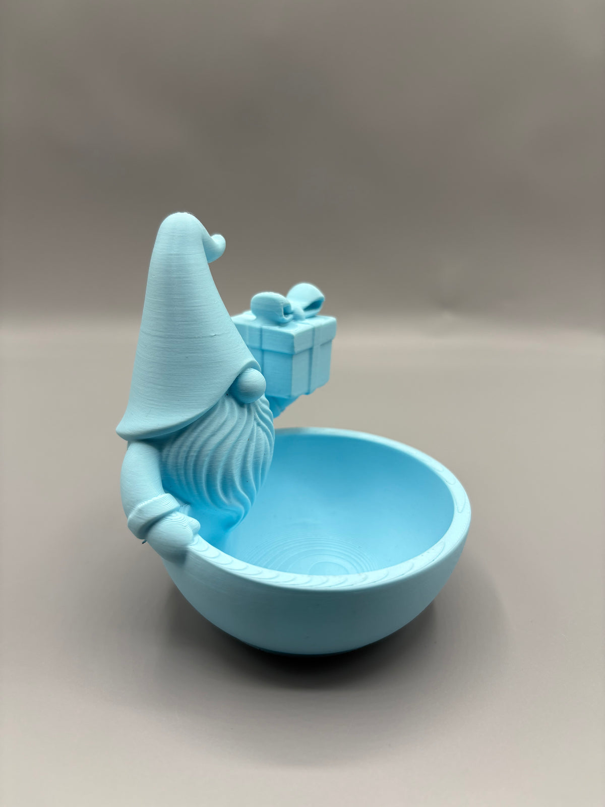 Christmas Gnome Bowl — Holiday Treat Holder