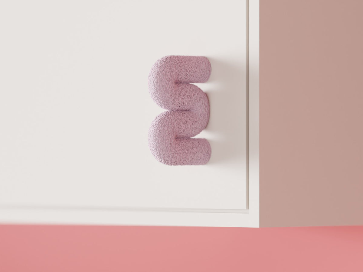 Wibble Aesthetic Cabinet Door Handle, view 1