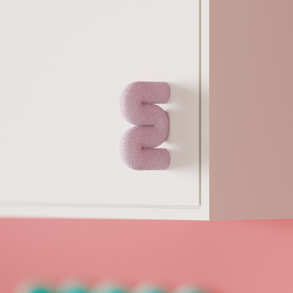 Wibble Aesthetic Cabinet Door Handle, view 2