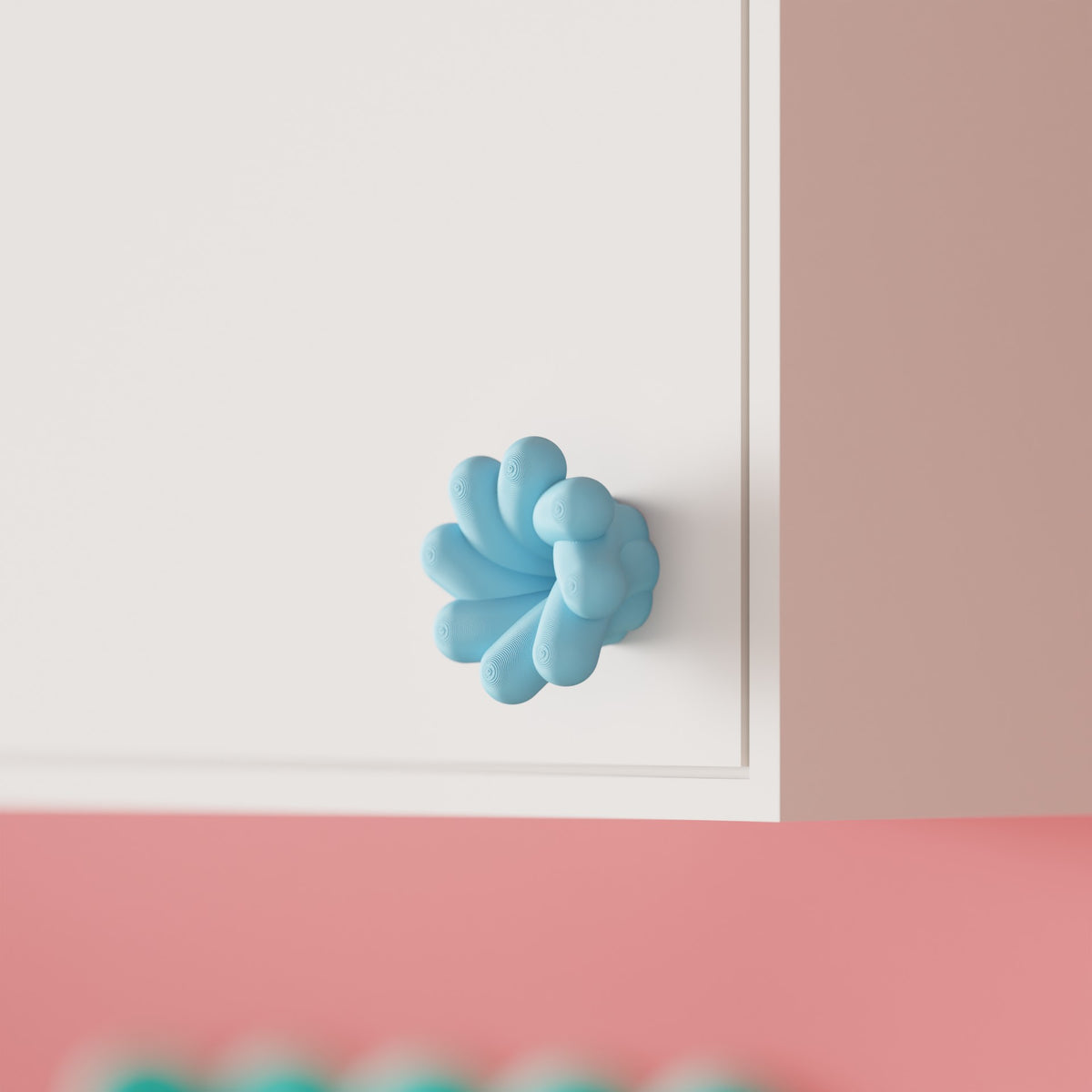 Modern Wibble Cabinet Handle, view 2