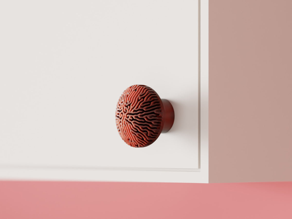 Coral Style Drawer Cabinet Handle, view 1