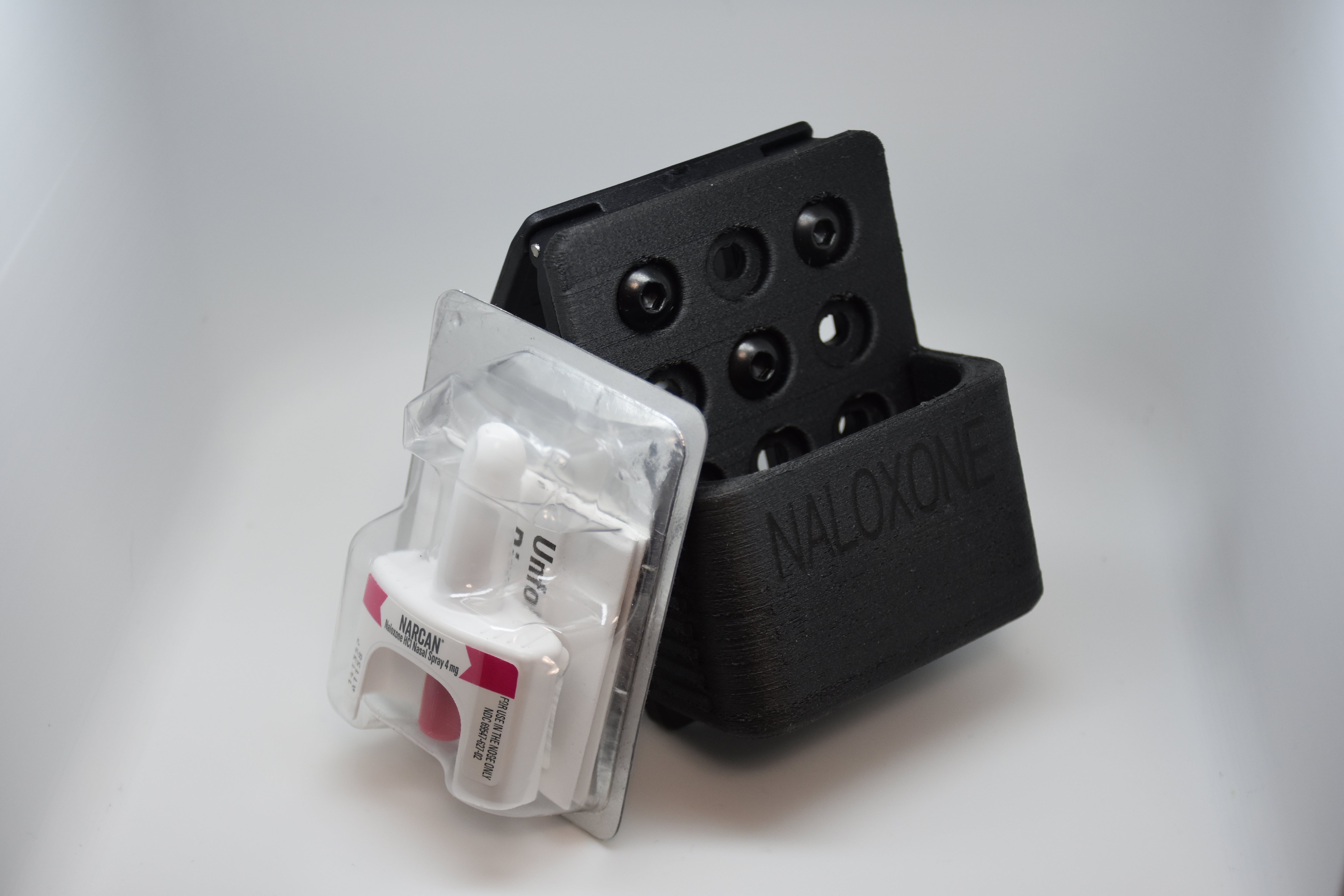 Narcan Naloxone Holder- PA12-CF First Responder Duty Carrier