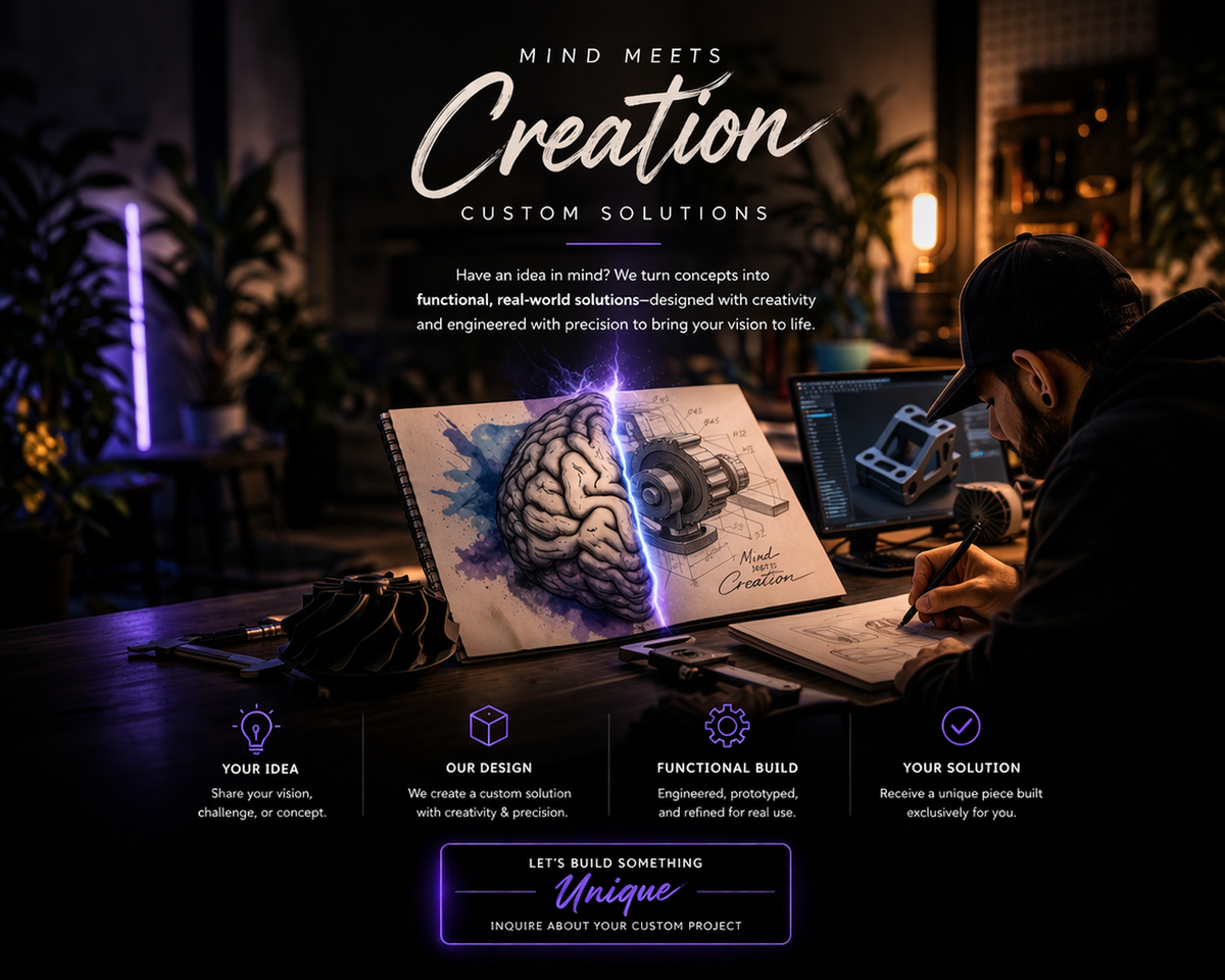 Custom Mind Custom Solutions – Mind Meets Creation LLC