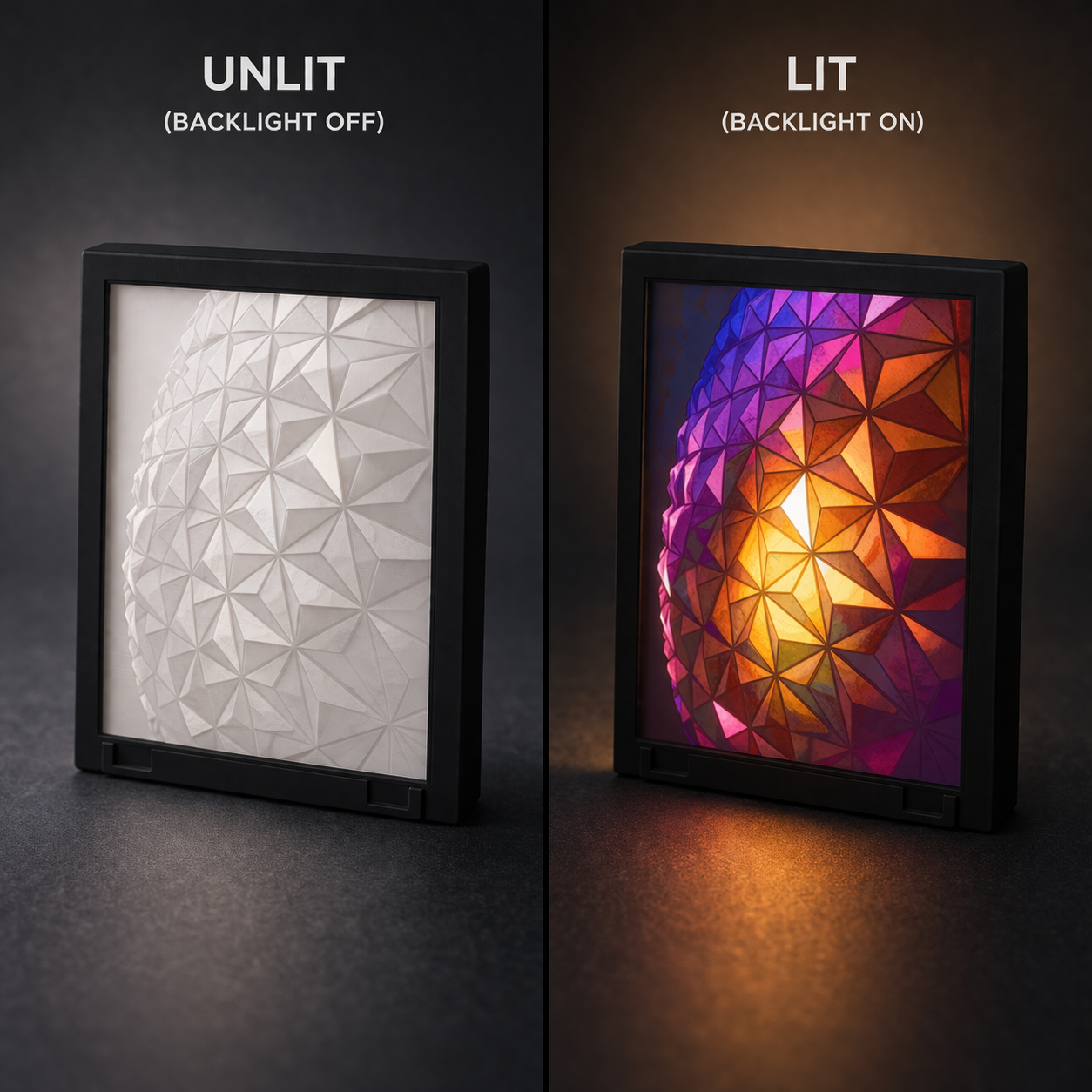 Create Your Own Lithophane — Custom Backlit Photo Display