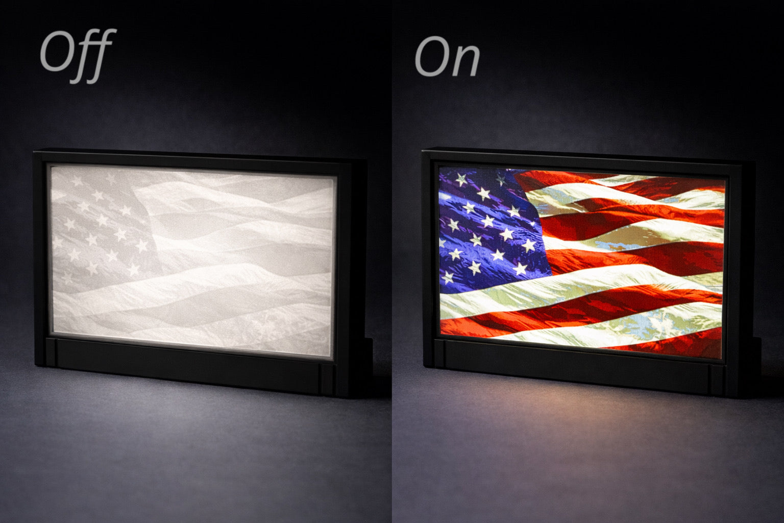 Stars and Stripes Forever - Illuminated Display