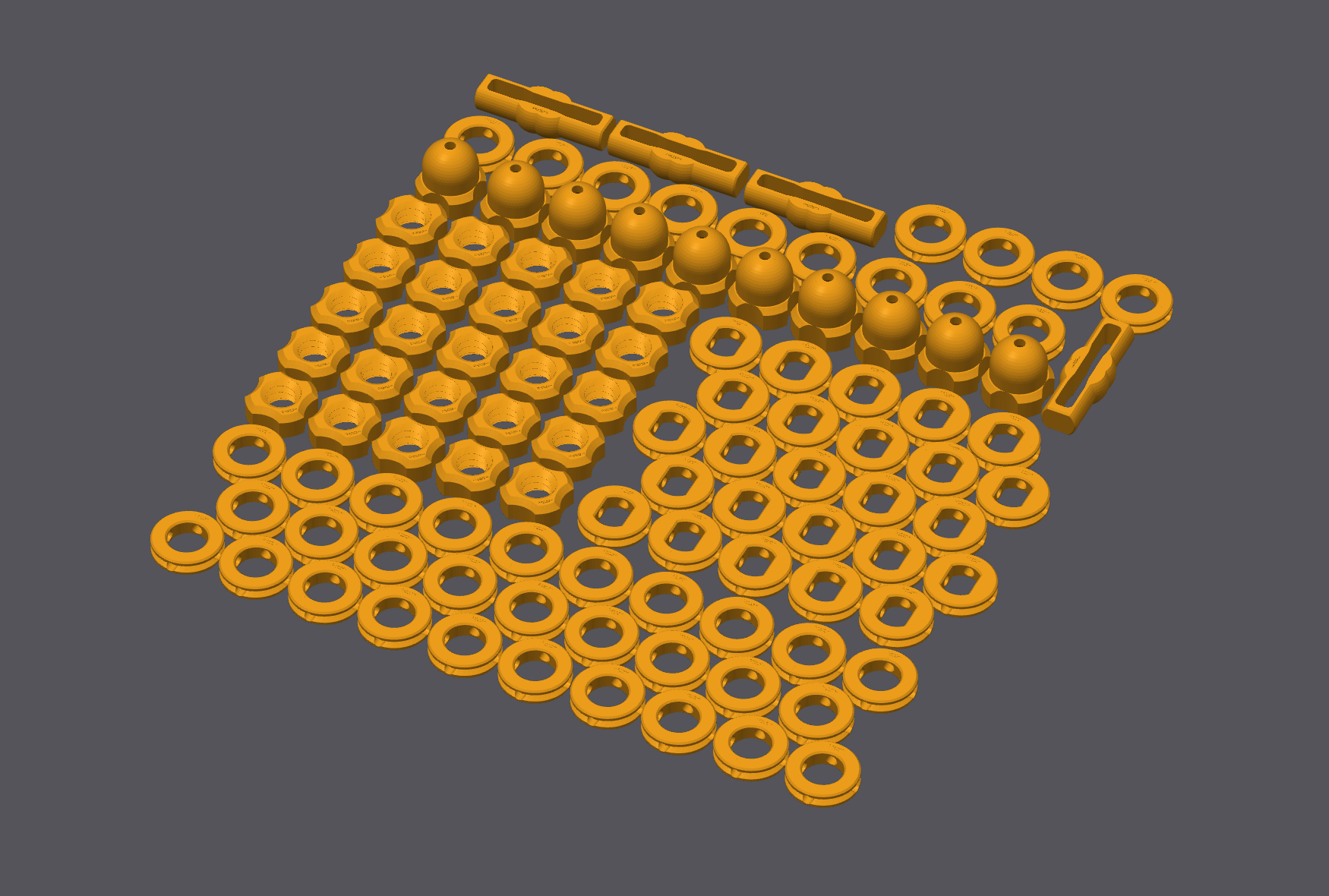 STEMFIE Essentials - Fasteners, Nuts, Washers, Spring-pins, and Spacers