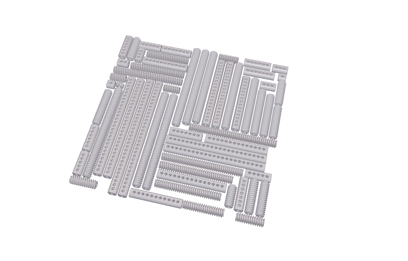 STEMFIE Essentials - Shafts & Threaded Rods