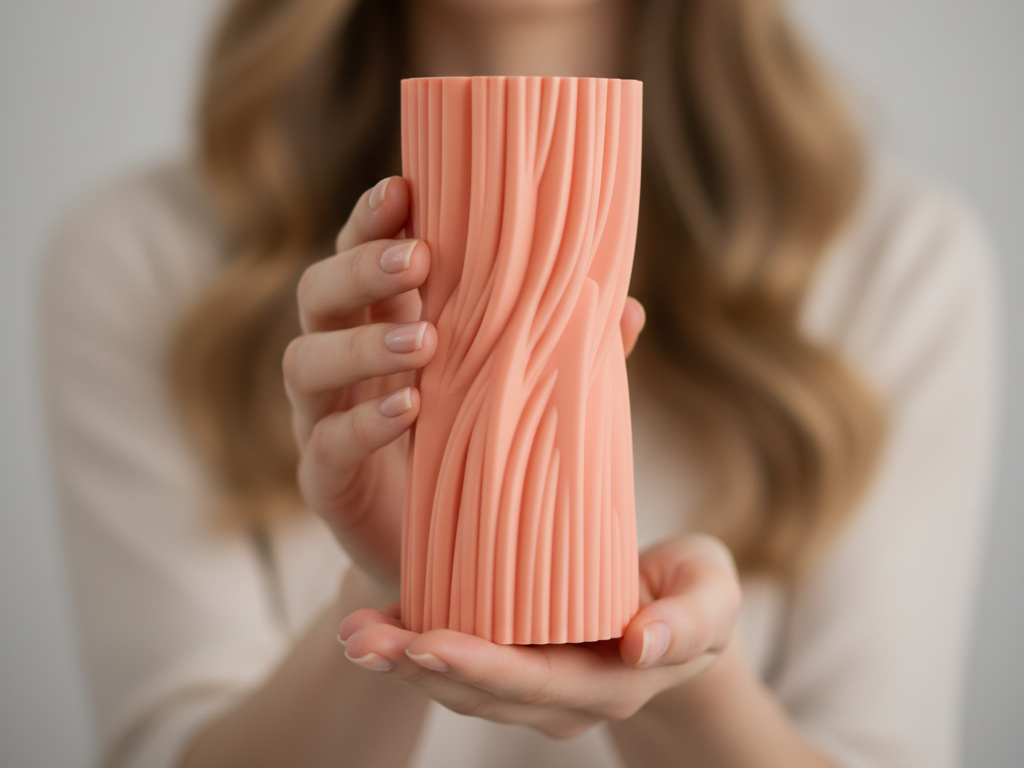 Beautiful Organic Flowing Vase
