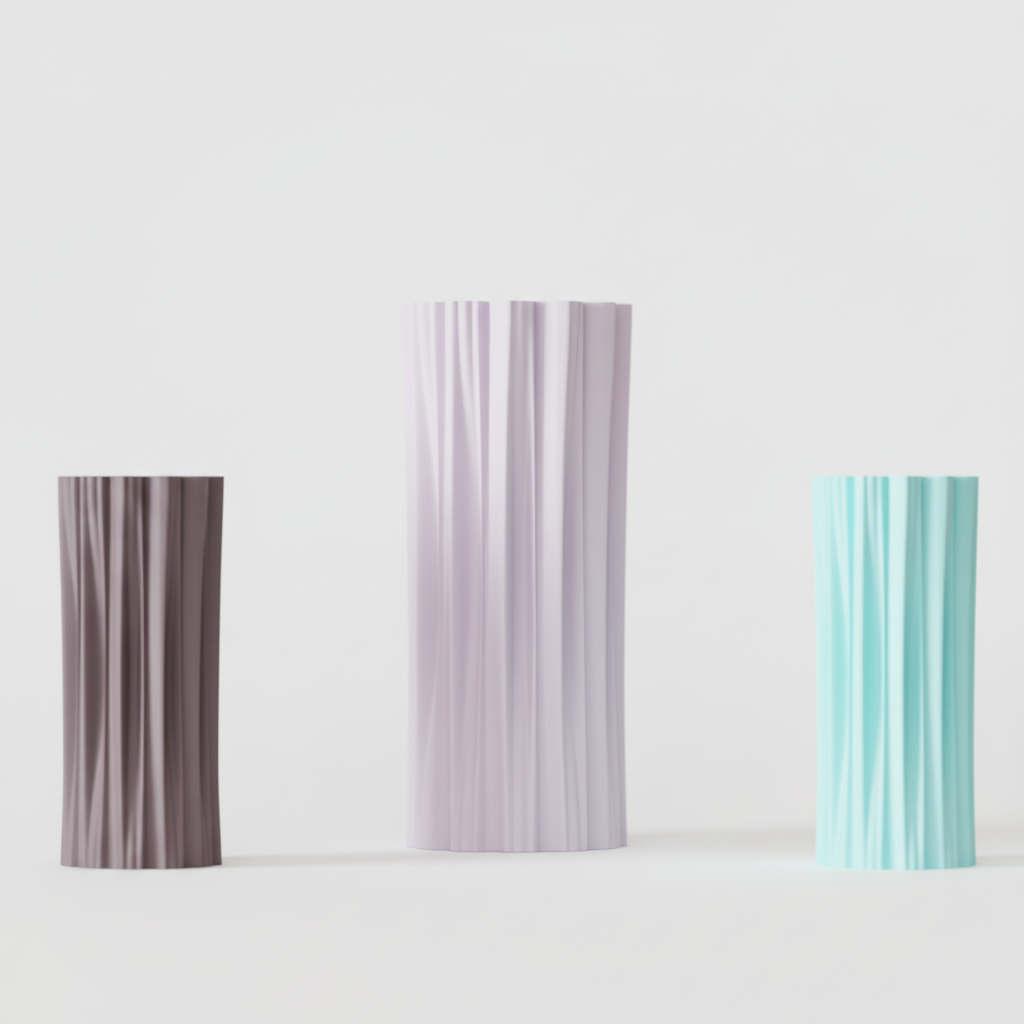 Beautiful Pleated Vase