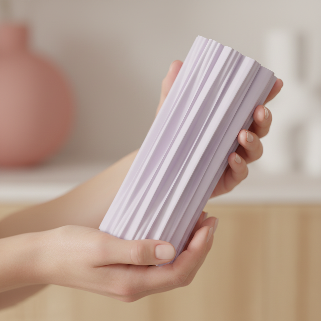 Beautiful Pleated Vase