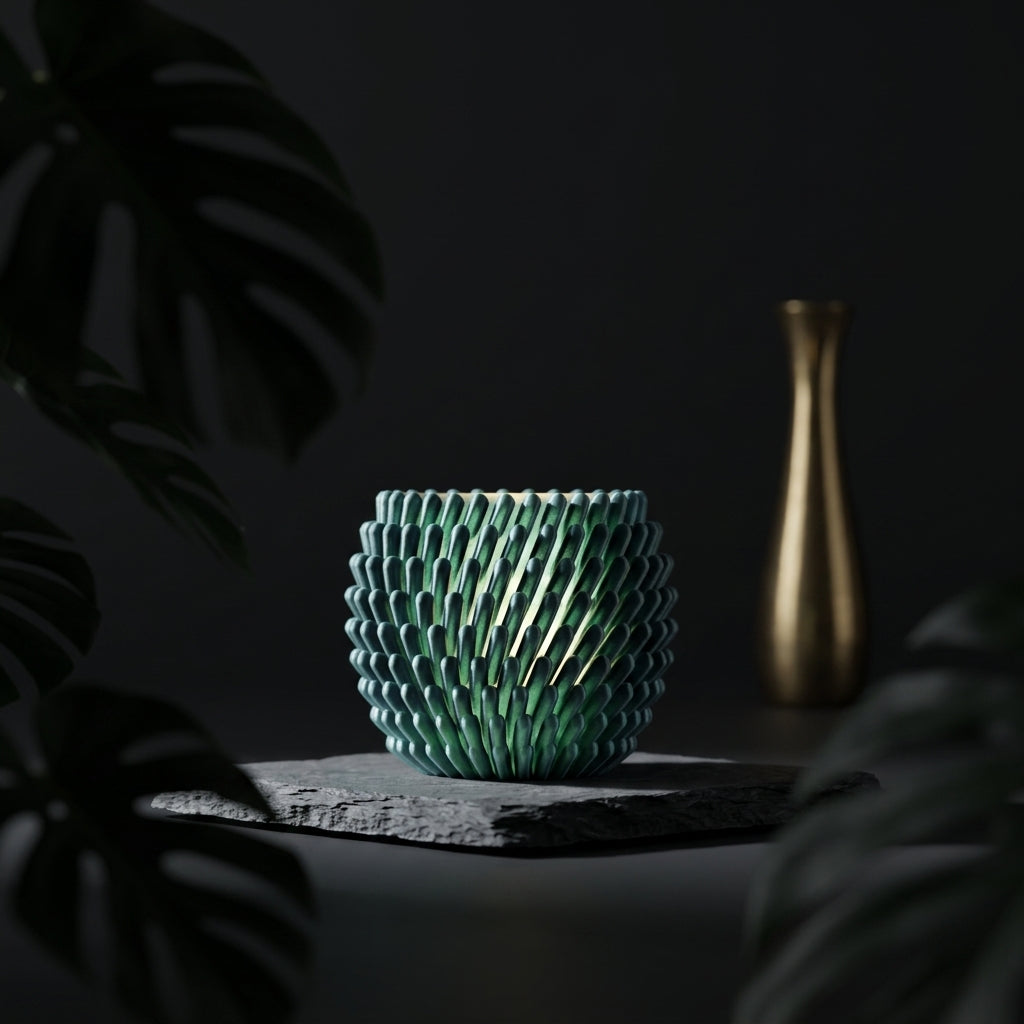 Bobbly Aesthetic LED Tealight Holder