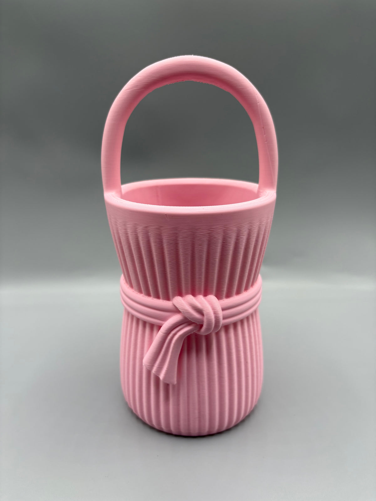 Boho Knot Ribbed Makeup Brush & Vanity Organizer