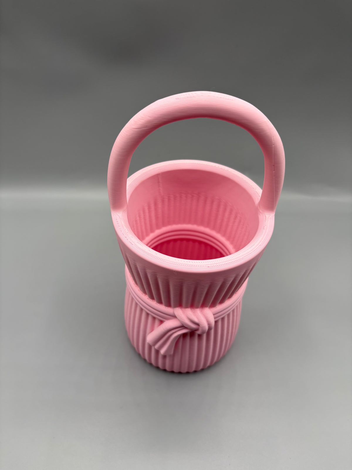 Boho Knot Ribbed Makeup Brush & Vanity Organizer