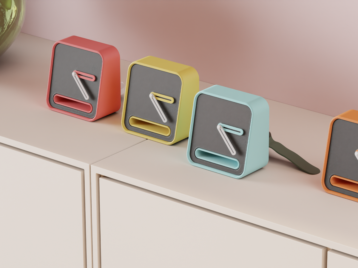 Bold Frame Desktop Clock