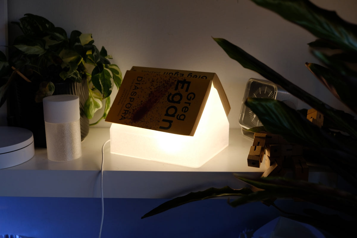 Bookrest Lamp A Subtly Elegant Bedside Luminary