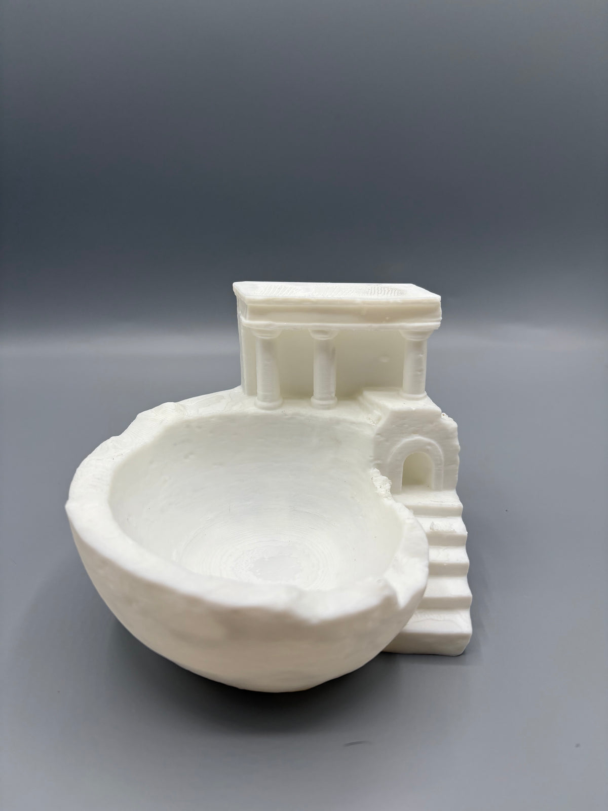Brutalist Roman Ruin Catch-All Bowl