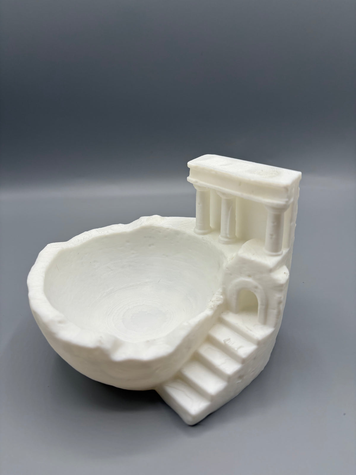 Brutalist Roman Ruin Catch-All Bowl