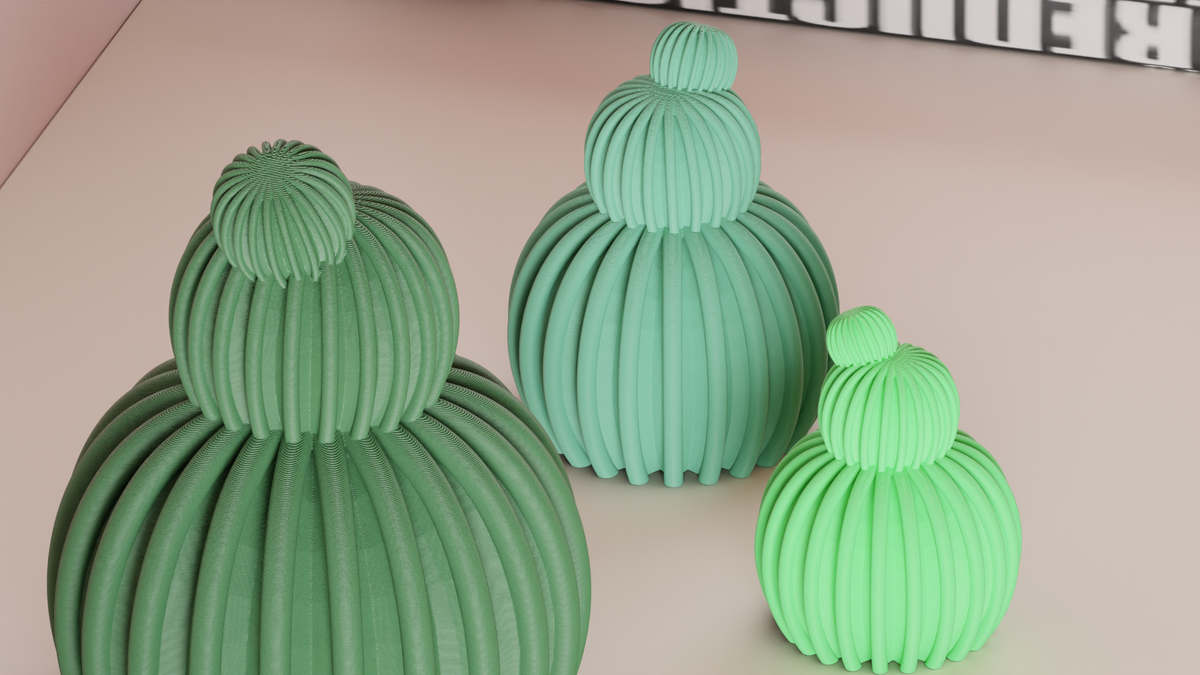 Cactus Decoration Ball Cactus Desktop Ornament – Small size