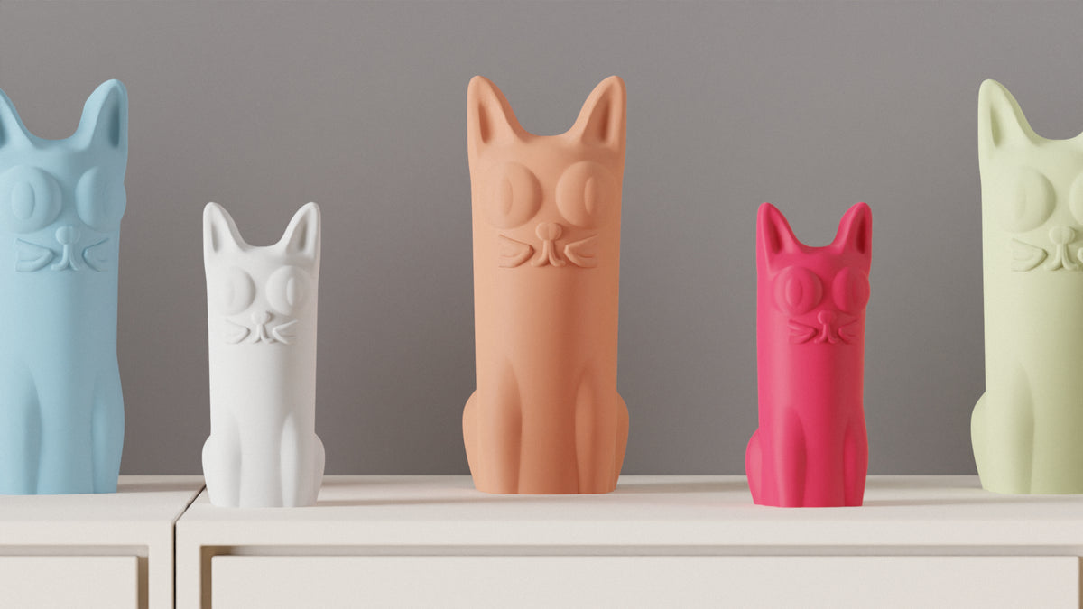 Cat Vase