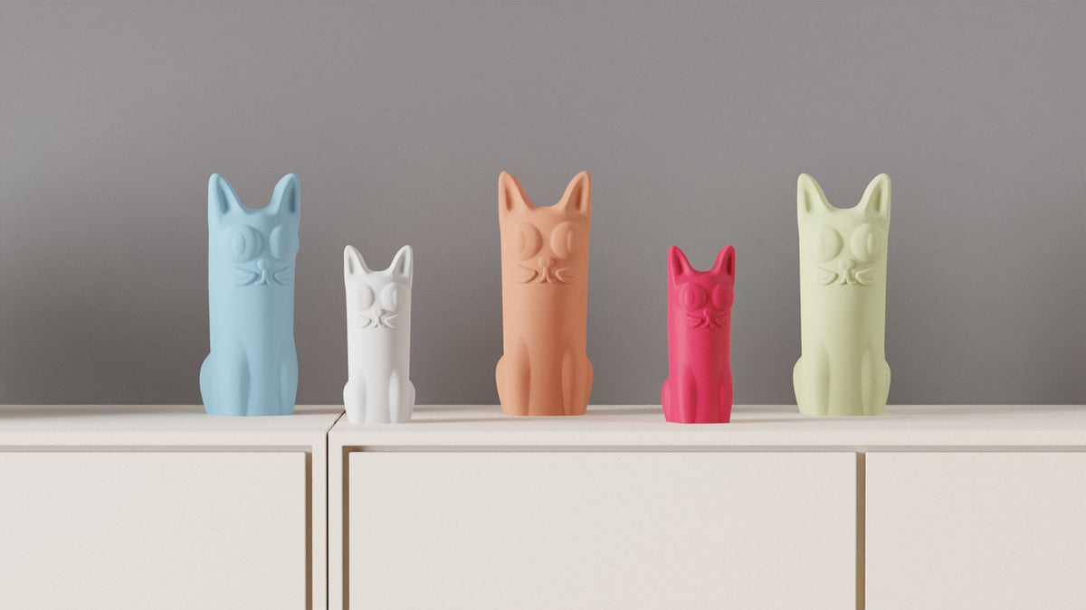 Cat Vase
