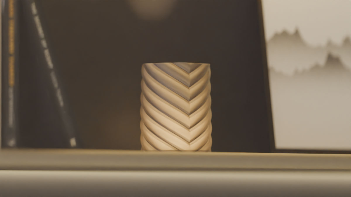 Chevron Wireless Lamp