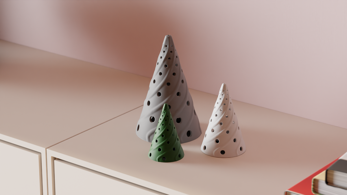 Christmas LED Tealight Shade – Standard size