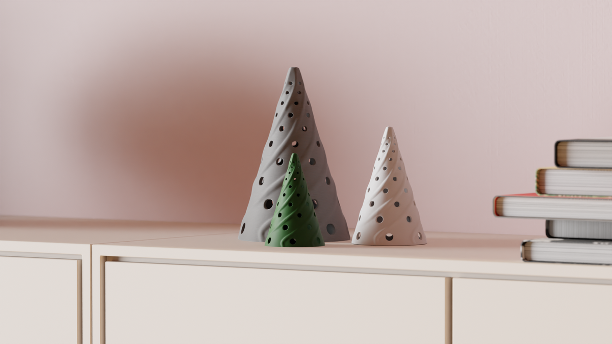 Christmas LED Tealight Shade – Standard size
