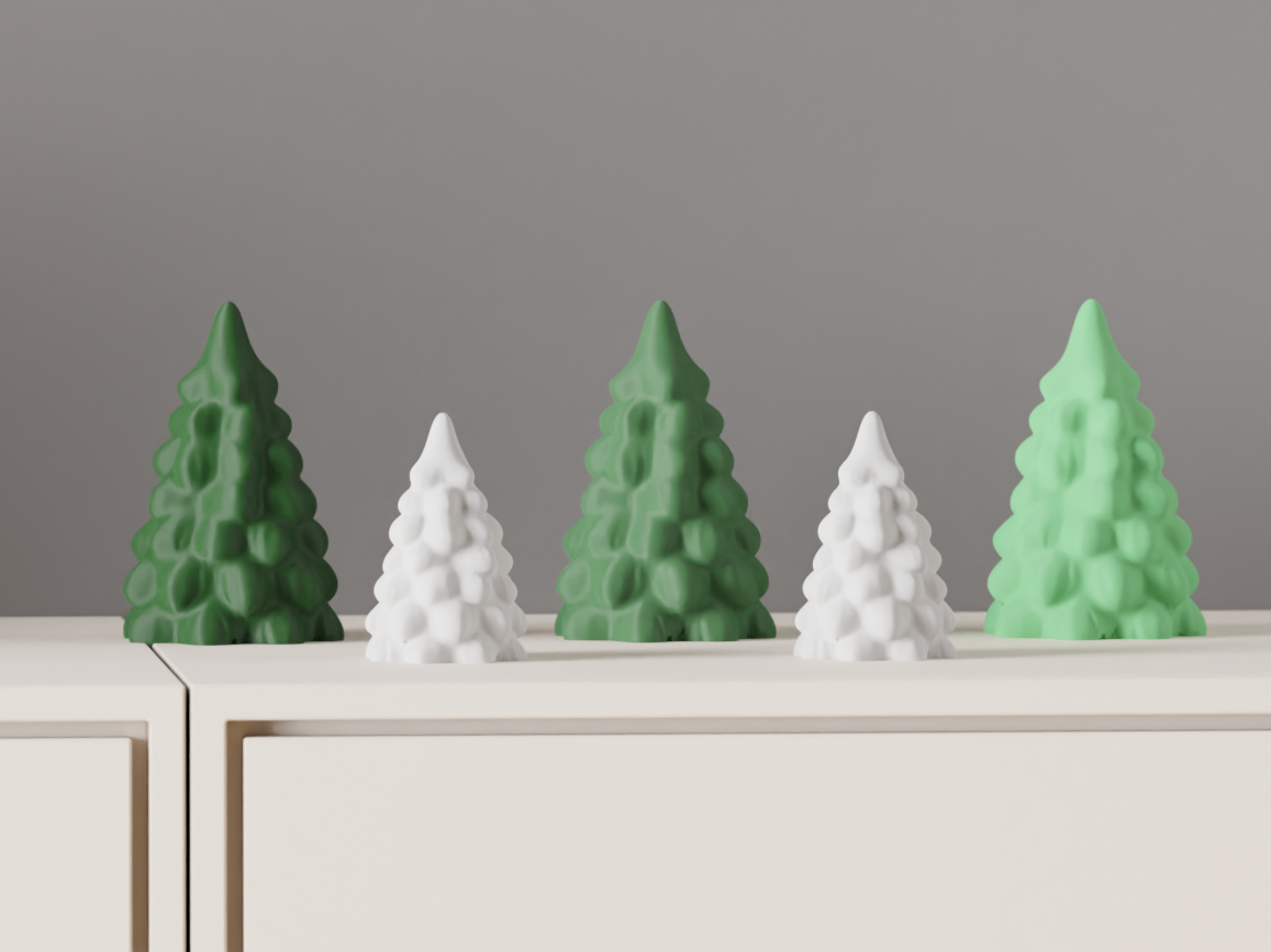 Christmas Tree Statue Minimalist Modern Decoration