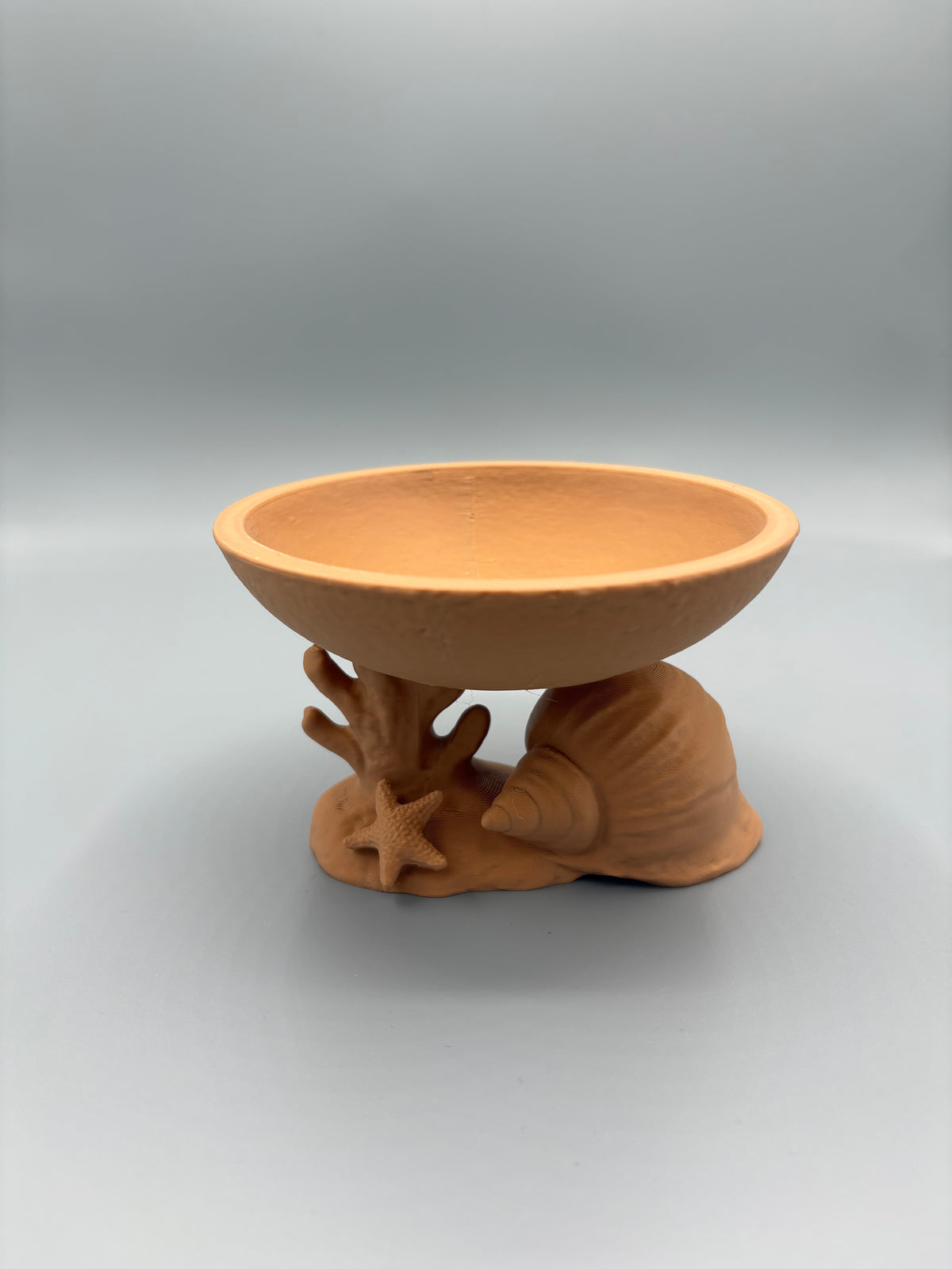 Coastal Vanity Bowl — Sculptural Decorative Bowl