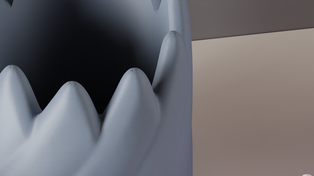 Coiled Vase Soft Aesthetic Vase