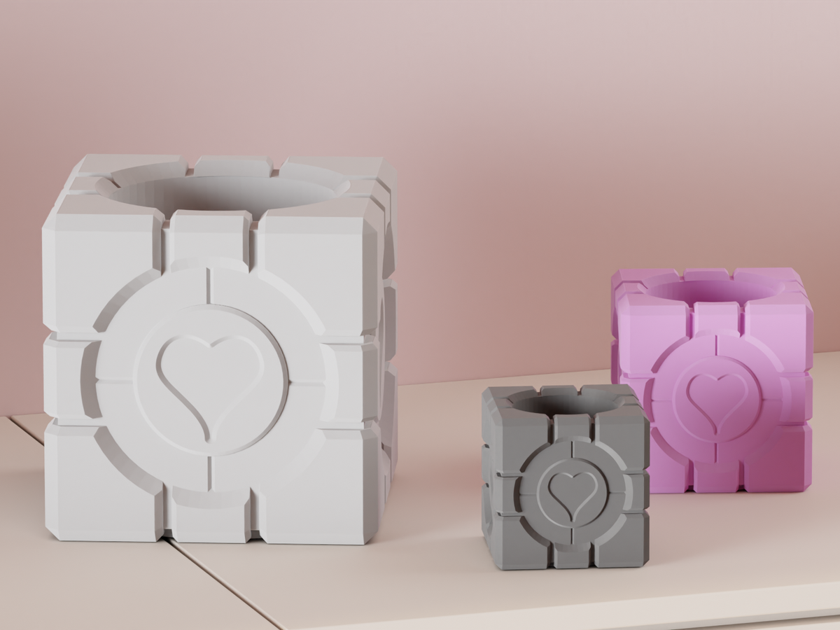 Cube Plant Pot