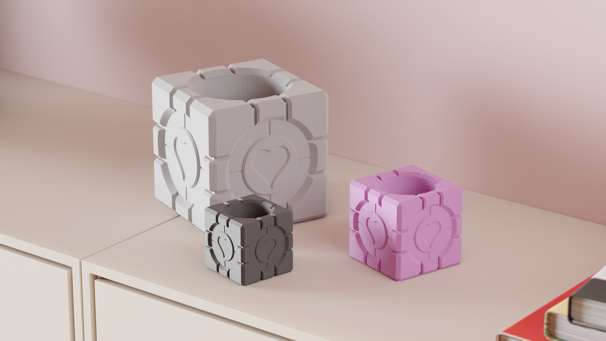 Cube Plant Pot