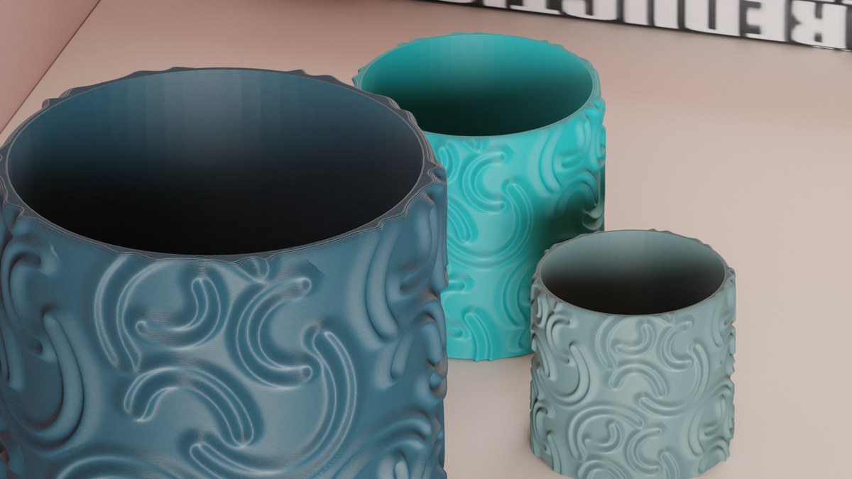 Cool Plant Pot Elegant Planter with Arc Design – Small size