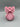 Coquette Bow Bud Vase — Elegant Ribbed Decor