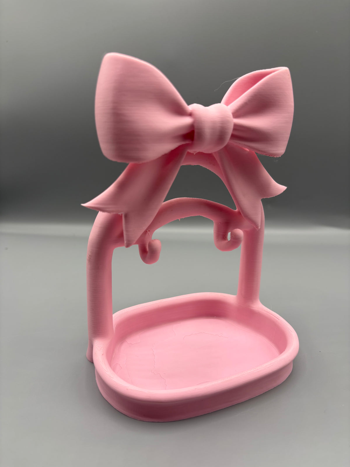 Coquette Bow EntryWay Key Holder Catchall Tray