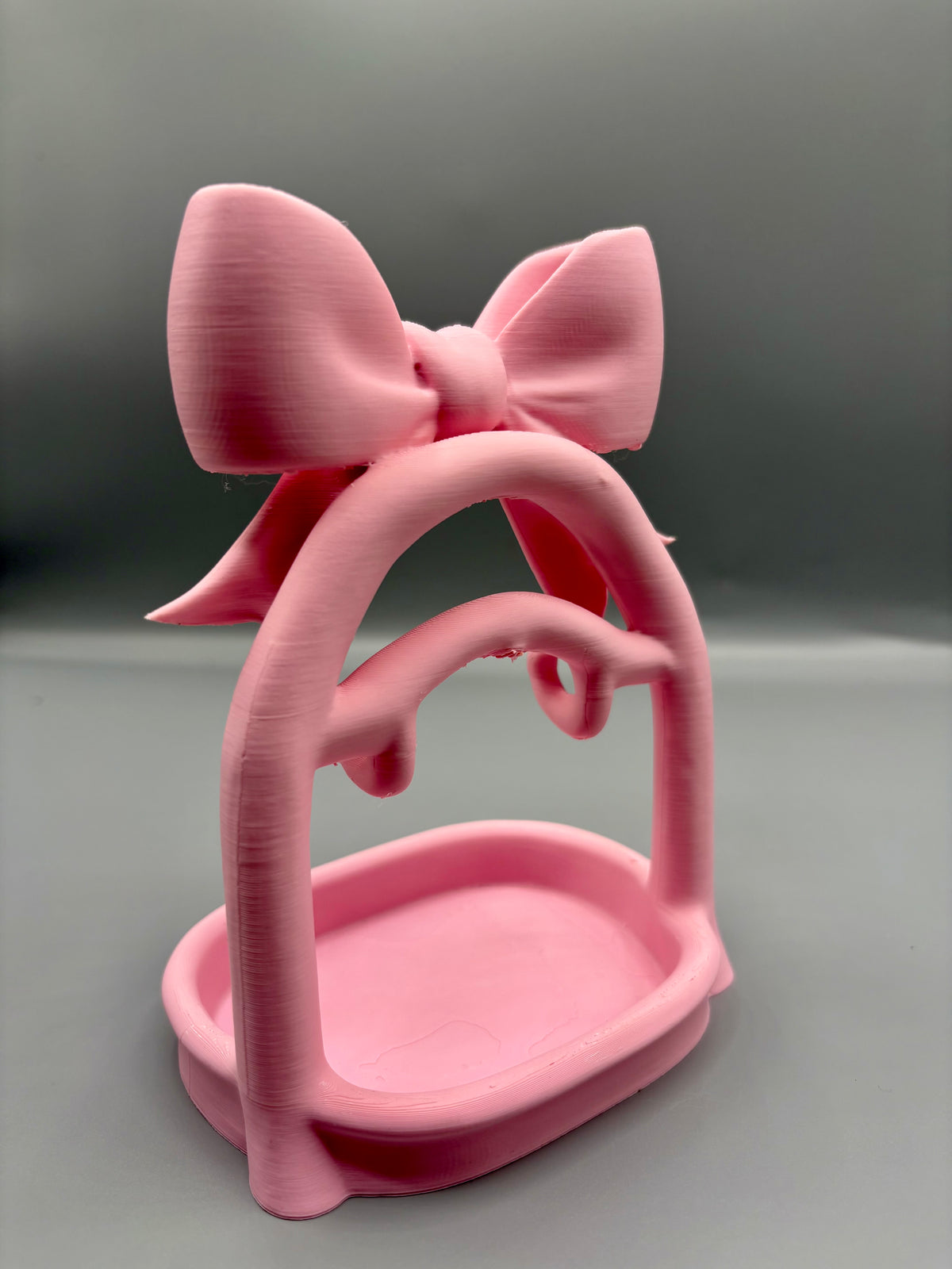 Coquette Bow EntryWay Key Holder Catchall Tray