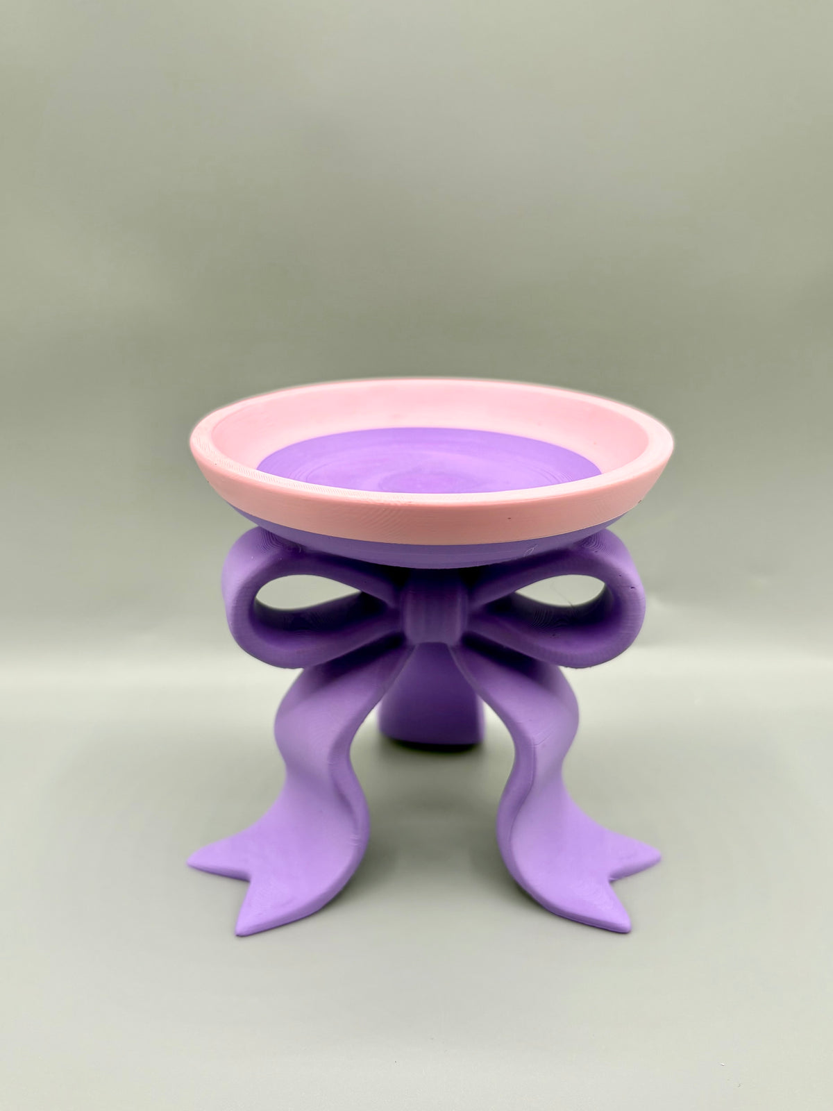 Coquette Bow Jewelry Dish Trinket Tray Ring Holder