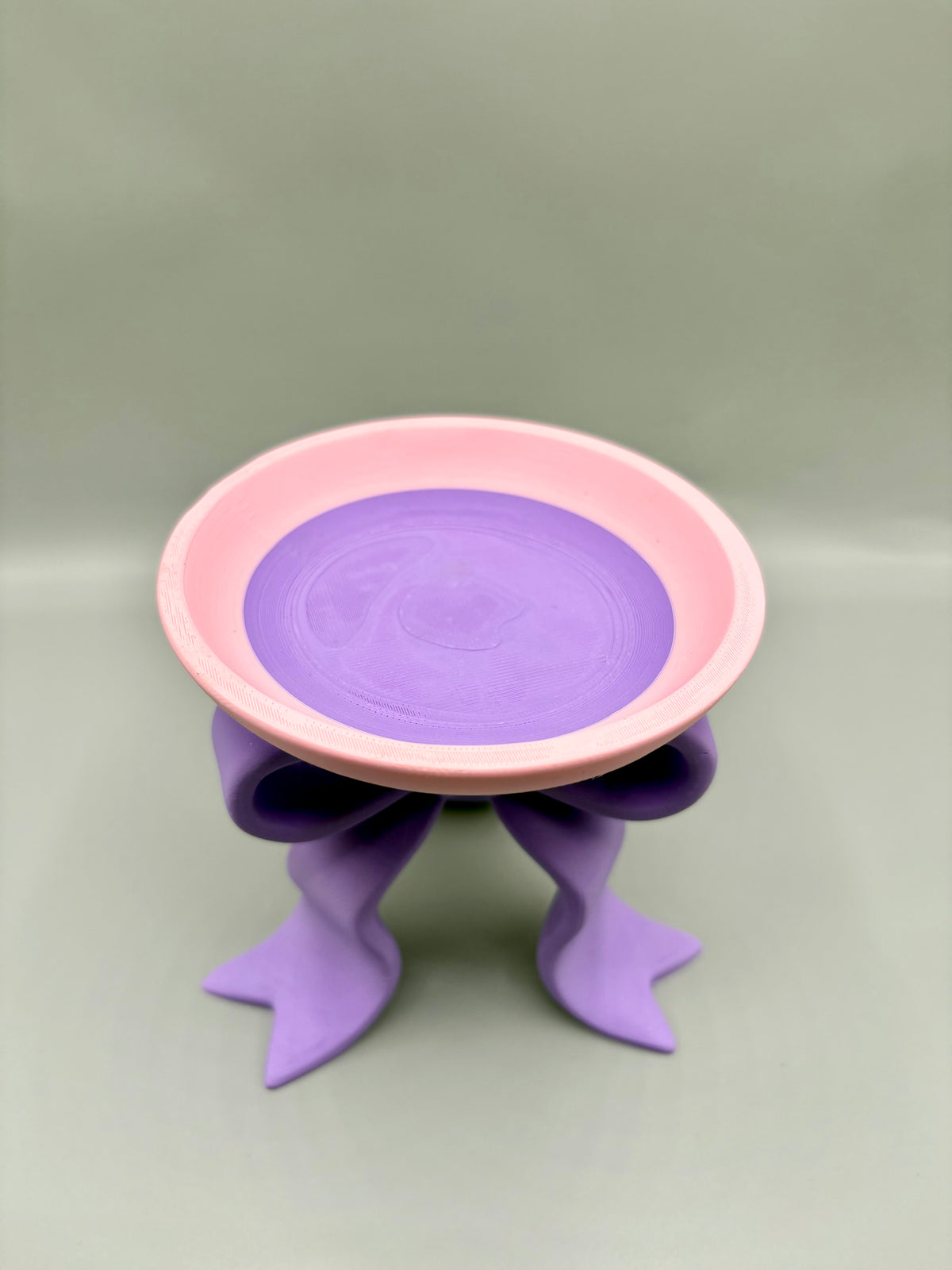 Coquette Bow Jewelry Dish Trinket Tray Ring Holder