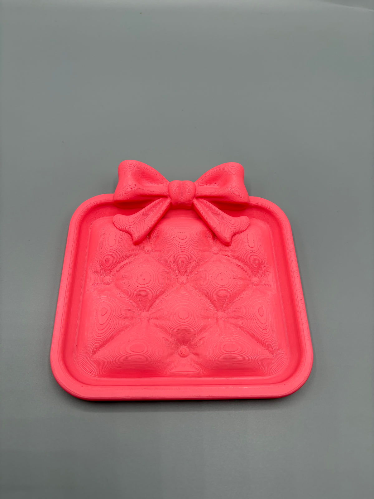Coquette Bow Jewelry Tray Vanity Organizer